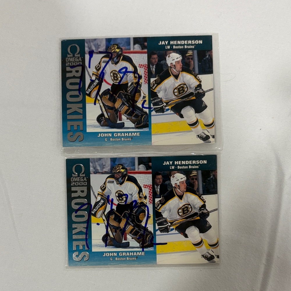 Omega Blue and Black Rookie Card Set
